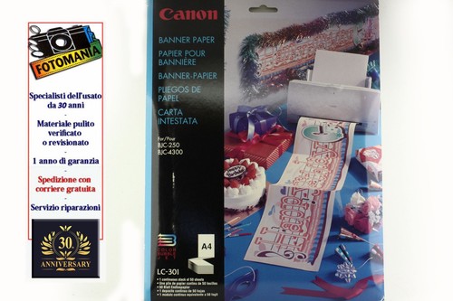 Canon 301 carta banner - canon,