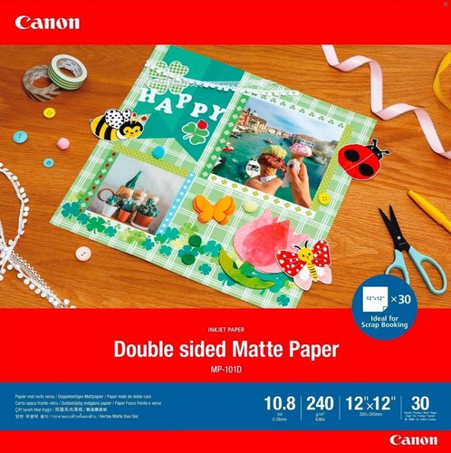 Canon carta opaca fronte - fronte, retro