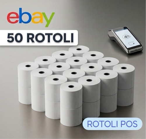 Rotoli carta termica - 50,